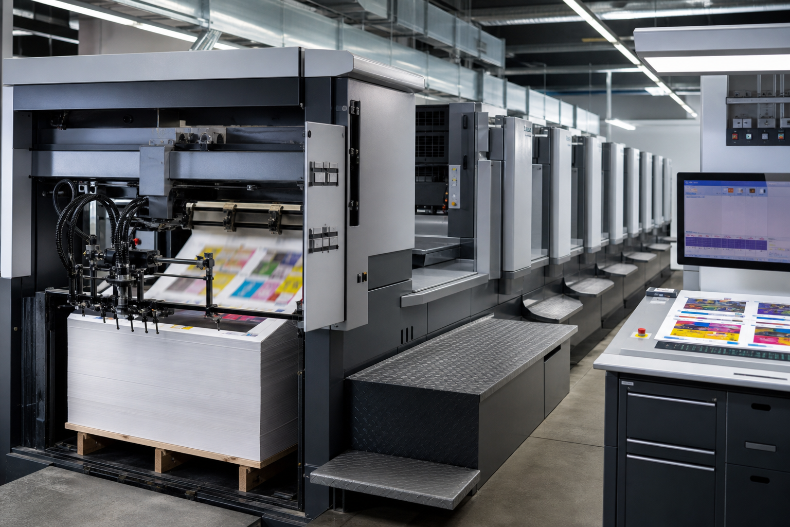 Offset printing machine